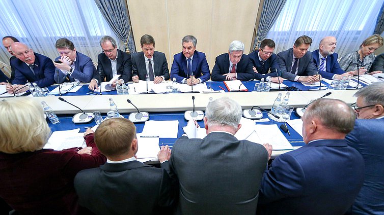 Заседание Совета по законотворчеству при Председателе Государственной Думы