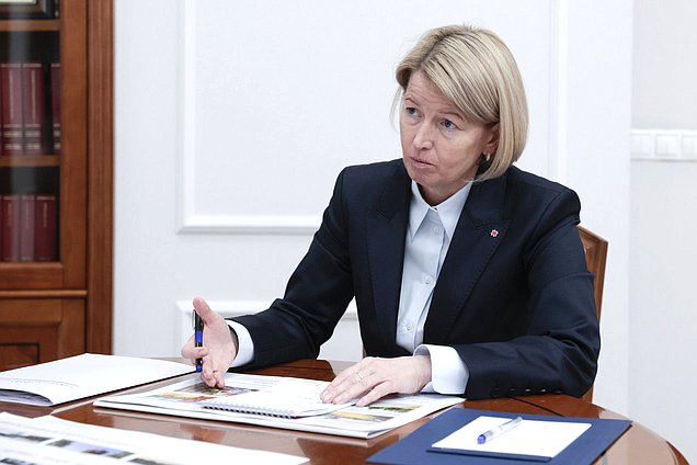 Временно исполняющая обязанности главы Удмуртской Республики Ольга Абрамова