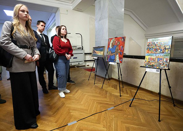 Открытие выставки «Гуманитарное сотрудничество Россия — Африка. Миссия добра»