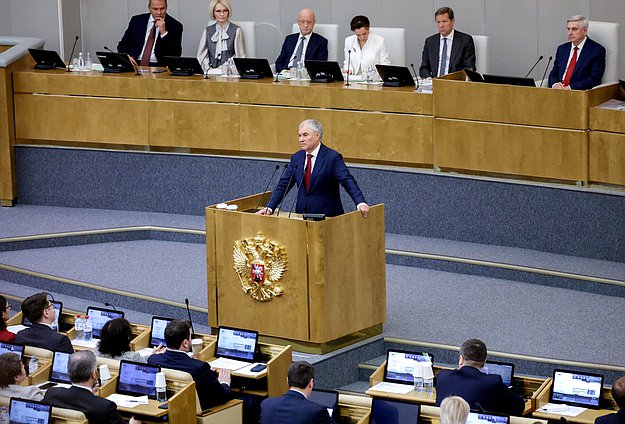 Председатель Государственной Думы Вячеслав Володин