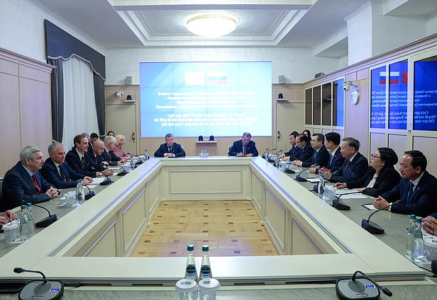 Встреча Председателя Государственной Думы Вячеслава Володина с Генеральным секретарем Центрального комитета Коммунистической партии Вьетнама, Президентом Социалистической Республики Вьетнам То Ламом