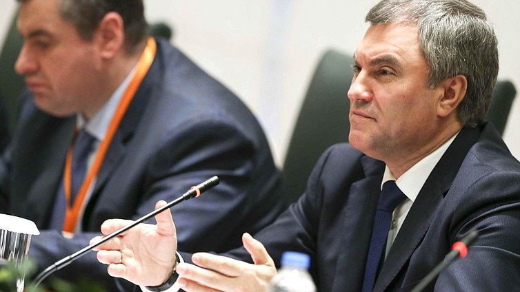 Председатель Государственной Думы Вячеслав Володин. Автор фото: Марат Абулхатин/Фотослужба Государственной Думы
