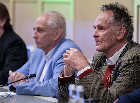 Встреча Председателя Государственной Думы Вячеслава Володина с европейскими парламентариями и общественными деятелями