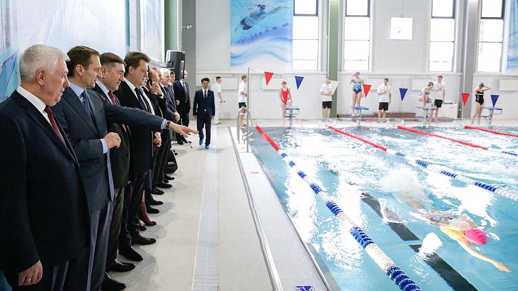 Рабочий визит Председателя Государственной Думы Федерального Собрания Российской Федерации С.Е.Нарышкина в Сибирский федеральный округ.
 Церемония награждения победителей заплыва-эстафеты.

