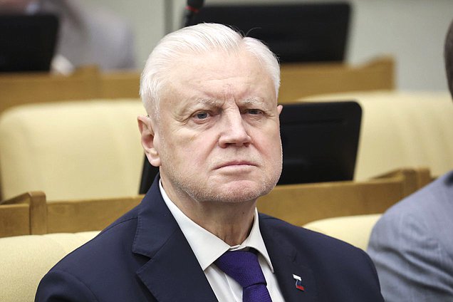 Руководитель фракции "Справедливая Россия - За правду" Сергей Миронов