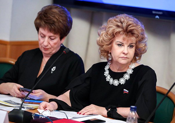 Сенаторы РФ Екатерина Алтабаева и Нина Куликовских