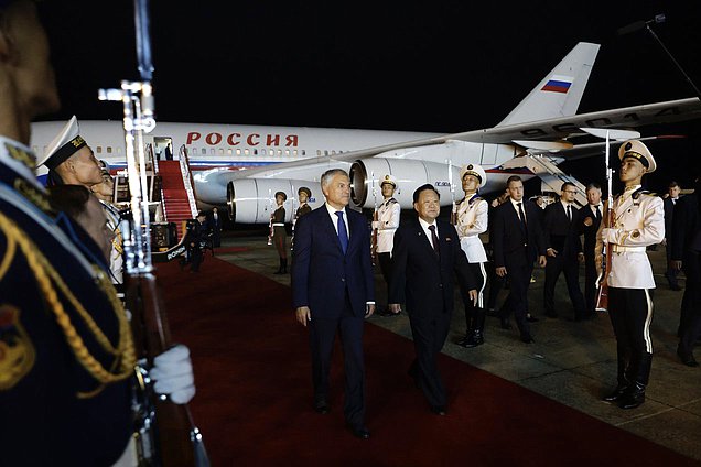 Official visit of Chairman of the State Duma Vyacheslav Volodin to the Democratic People's Republic of Korea