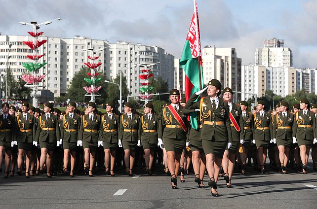 Парад в честь 80-летия освобождения Беларуси от немецко-фашистских захватчиков