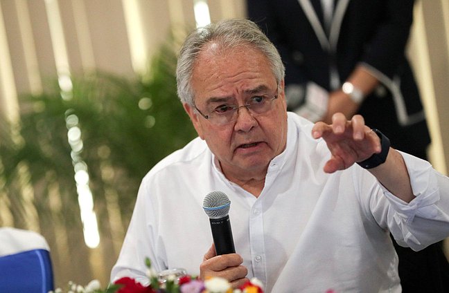 Председатель Национальной Ассамблеи Республики Никарагуа Густаво Поррас Кортес