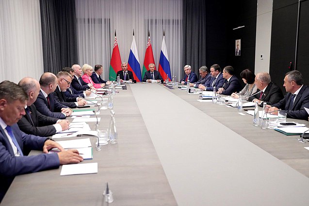 Заседание Совета Парламентского Собрания Союза Беларуси и России (г. Псков)