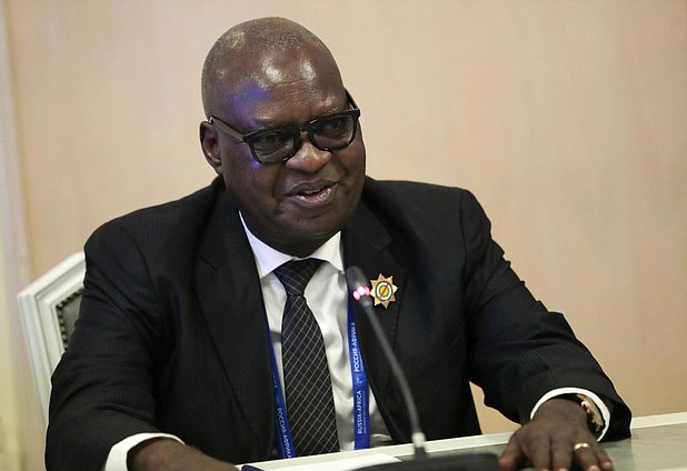 Председатель Национального Собрания Центральноафриканской Республики Симплис Матье Саранджи