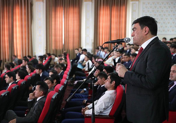 Chairman of the State Duma Viacheslav Volodin visited the Russian-Tajik Slavonic University