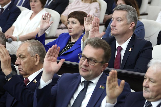 Заседание Парламентского Собрания Союза Беларуси и России