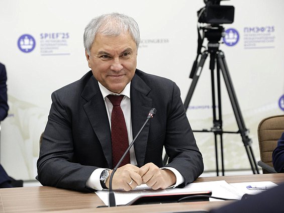 Председатель Государственной Думы Вячеслав Володин