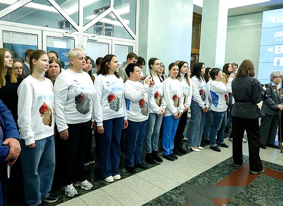 Открытие выставки «Десятилетие Всероссийского общественного движения «Волонтеры Победы»