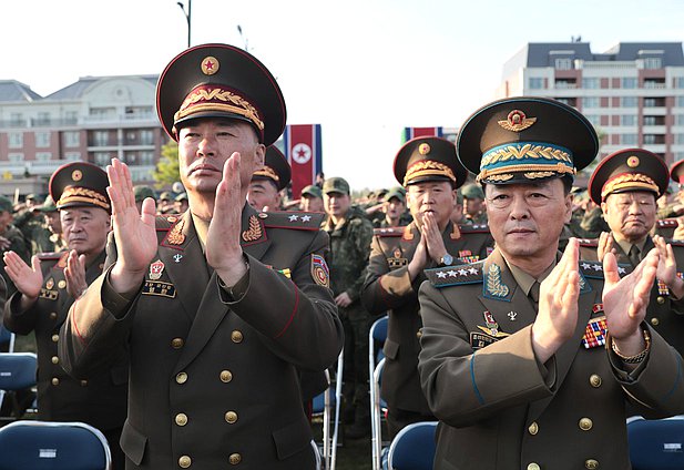 Церемония открытия Мемориального комплекса и Музея боевых подвигов героев зарубежной военной операции