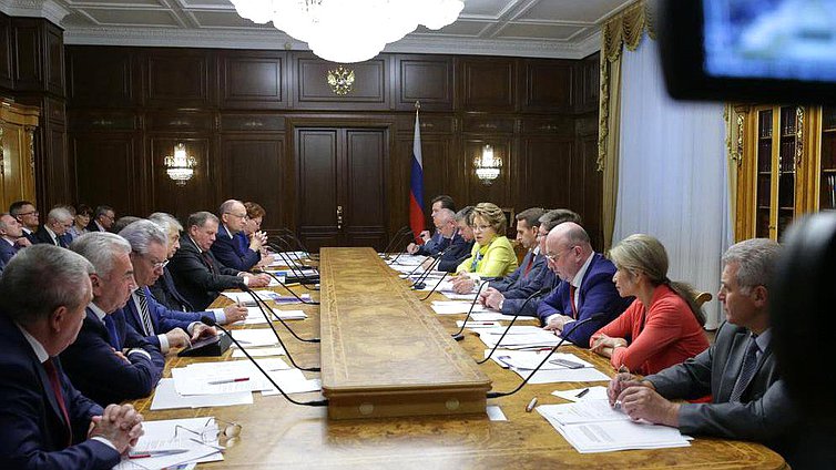  Заседание Президиума Совета законодателей 
Российской Федерации при Федеральном Собрании 
Российской Федерации.
