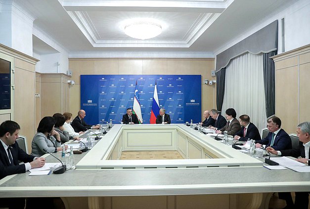First meeting of the Inter-parliamentary Commission on Cooperation between the State Duma and the Legislative Chamber of the Oliy Majlis of Uzbekistan