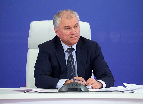 Председатель Государственной Думы Вячеслав Володин