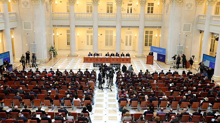 Рабочая поездка Председателя Государственной Думы Федерального Собрания Российской Федерации С.Е. Нарышкина в Северо-Западный федеральный округ. Открытие Третьего Международного форума "Евразийская экономическая перспектива".