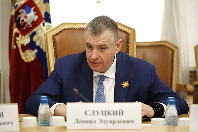 Председатель Комитета по международным делам Леонид Слуцкий