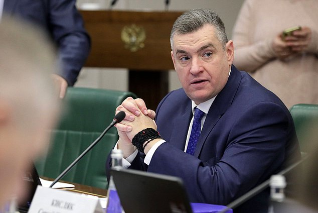 Chairman of the Committee on International Affairs Leonid Slutsky