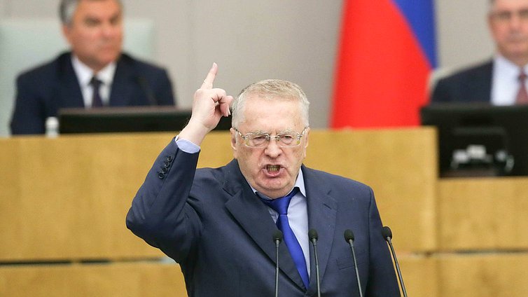 Председатель фракции ЛДПР Владимир Жириновский