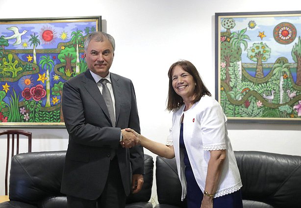 Visita oficial del Jefe de la Duma Estatal, Vyacheslav Volodin, a Cuba