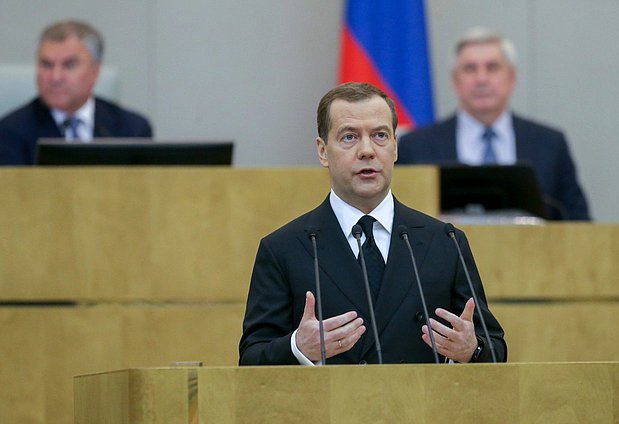 Председатель Правительства РФ Дмитрий Медведев