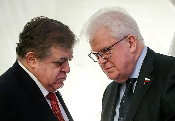 Сенатор РФ Владимир Чижов (справа)