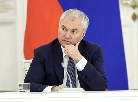 Председатель Государственной Думы Вячеслав Володин