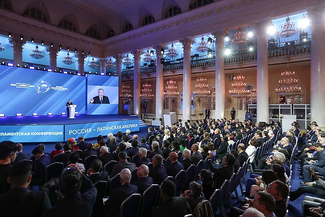 Открытие Международной парламентской конференции «Россия – Латинская Америка» (29.09.2023 г.)