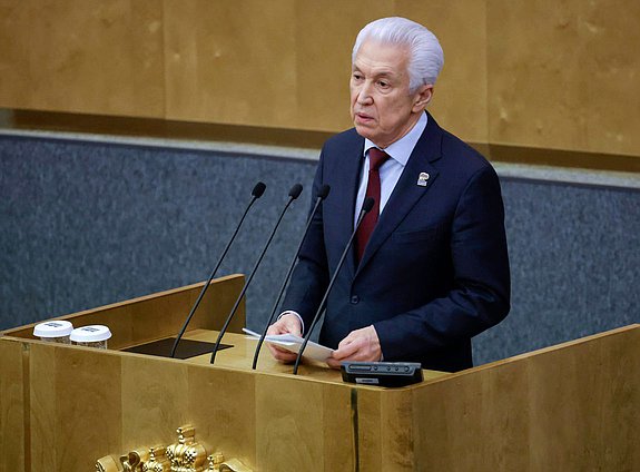 Руководитель фракции "Единая Россия" Владимир Васильев