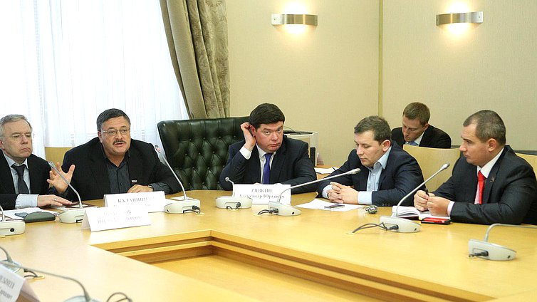 Заседание рабочей группы Совета непарламентских партий при Председателе Государственной Думы.