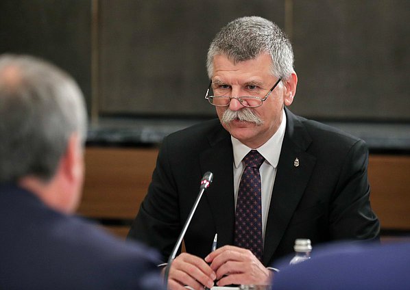 Председатель Национального собрания Венгрии Ласло Кевер