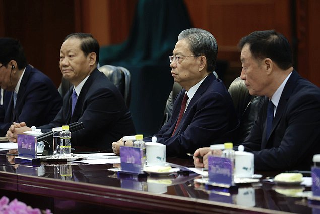 Chairman of the Standing Committee of the National People's Congress Zhao Leji
