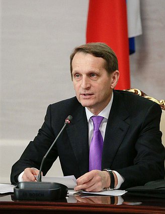 Рабочая поездка Председателя Государственной Думы Сергея Нарышкина в Сибирский федеральный округ. 