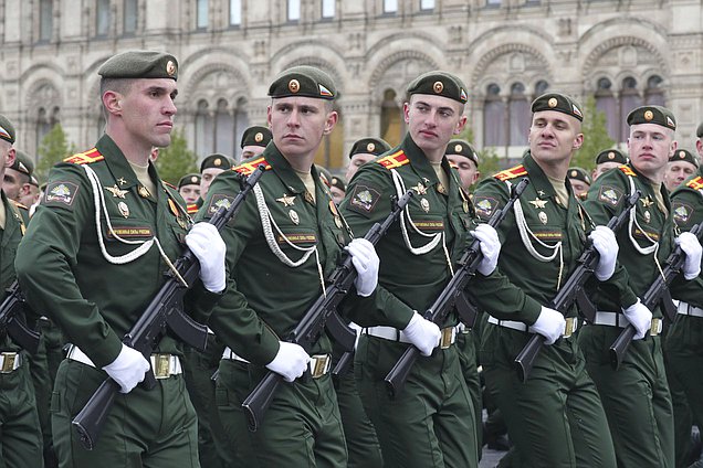 Парад в честь 79-й годовщины Победы в Великой Отечественной войне