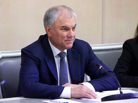 Председатель Государственной Думы Вячеслав Володин