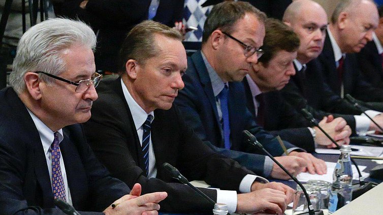 Встреча Председателя Государственной Думы Федерального Собрания Российской Федерации С.Е. Нарышкина с представителями иностранного бизнеса.