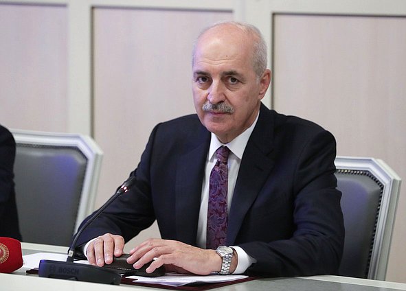 Speaker of the Grand National Assembly of the Republic of Türkiye Numan Kurtulmuş