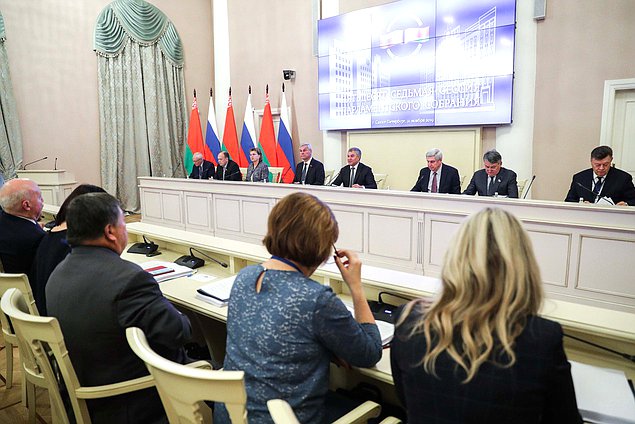 Заседание 57-й сессии Парламентского Собрания Союза Беларуси и России