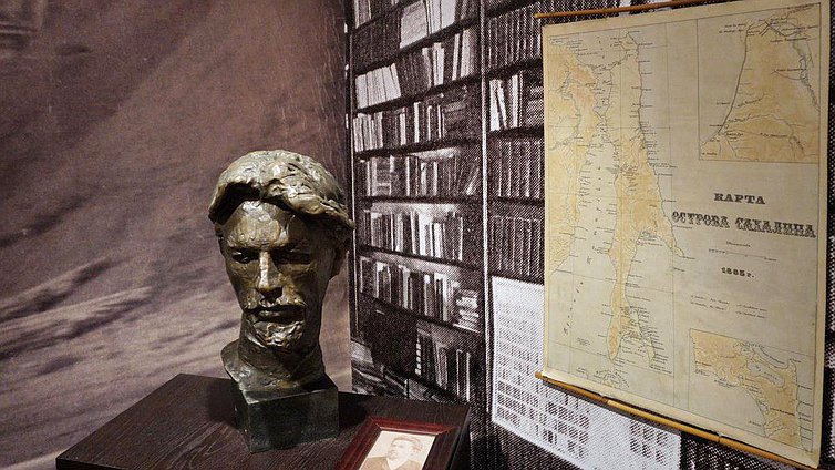 Экскурсия в дом-музей А.П.Чехова. Новая экспозиция музея, посвящённая поездке А.П.Чехова на Сахалин.