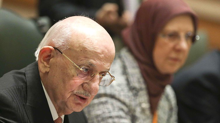 Председатель Великого Национального Собрания Турецкой Республики Исмаил Кахраман. Автор фото: Марат Абулхатин/Фотослужба Государственной Думы
