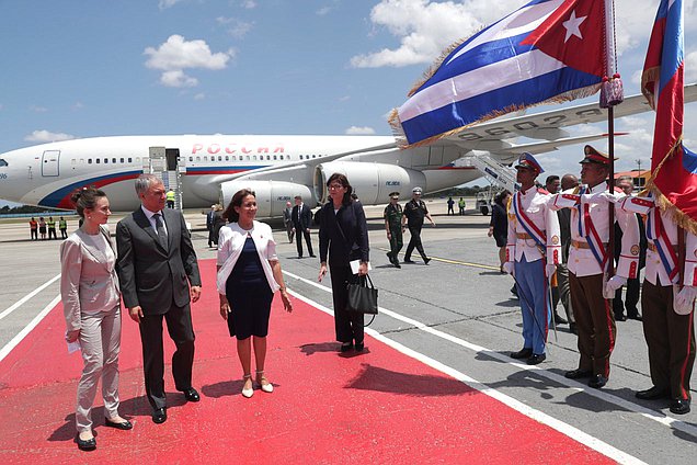 Visita oficial del Jefe de la Duma Estatal, Vyacheslav Volodin, a Cuba