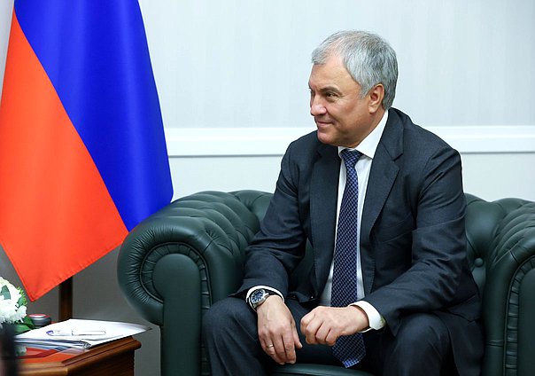 Председатель Государственной Думы Вячеслав Володин