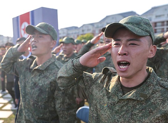 Церемония открытия Мемориального комплекса и Музея боевых подвигов героев зарубежной военной операции