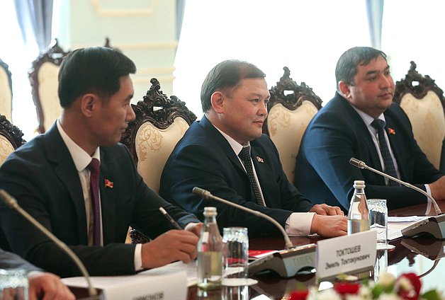 Председатель Жогорку Кенеша Киргизской Республики Дастанбек Джумабеков