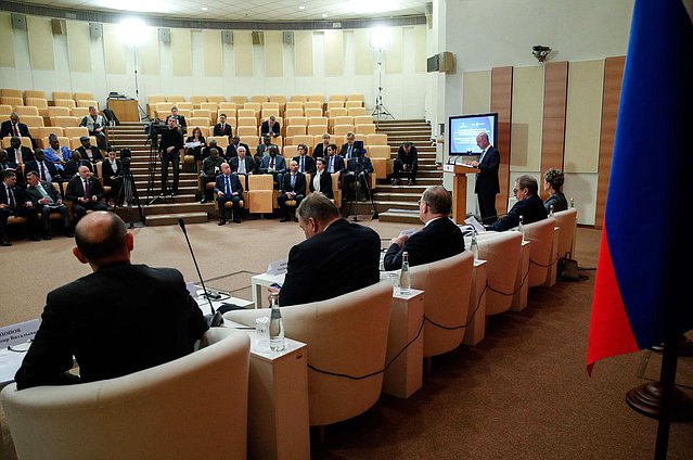 Встреча Организационного комитета Международной парламентской конференции «Россия – Африка в многополярном мире» с главами дипломатических миссий стран Африки, аккредитованных в Российской Федерации