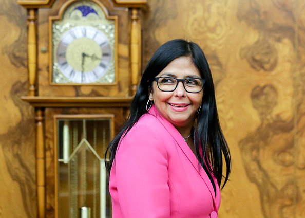 Executive Vice President of the Bolivarian Republic of Venezuela Delcy Rodríguez